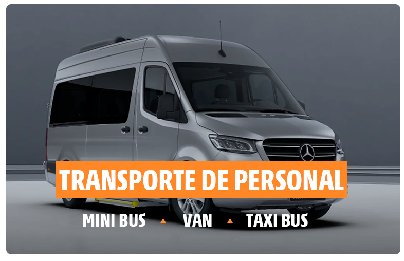 Mini Bus, Taxi Bus, Van - Leasing Corporativo